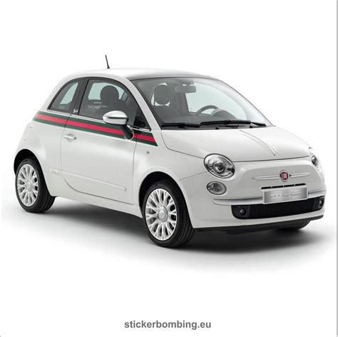 gucci fiat 500 sticker.